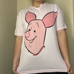 Disneys Pink Piglet shirt - Worn once